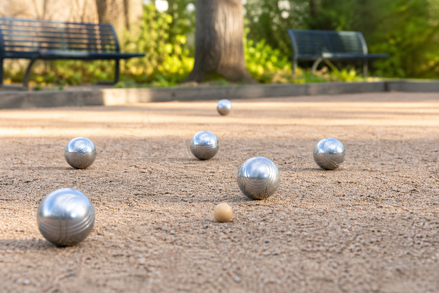 Jeu de boulesbaan